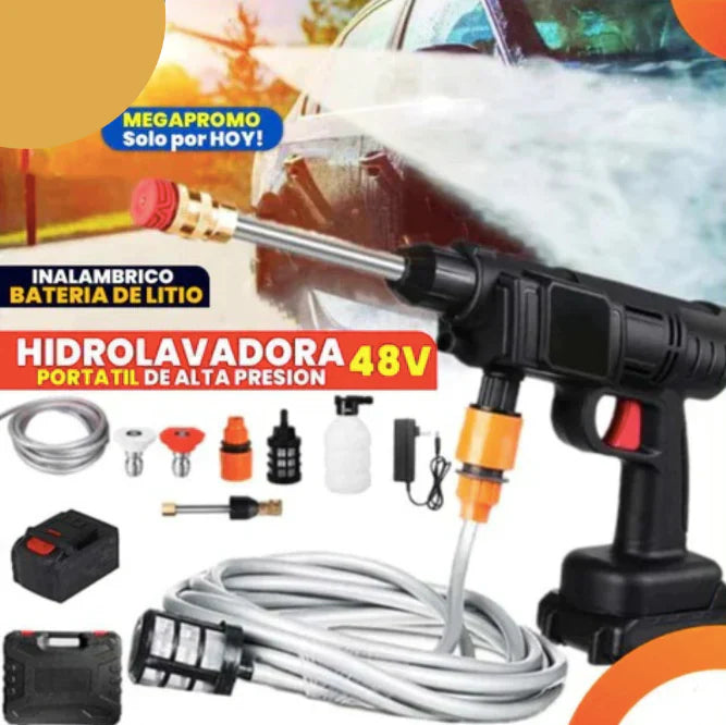 Hidrolavadora Portatil Recargable UltraJet™ [ULTRA POTENTE]