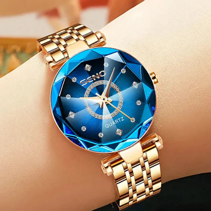 Reloj Suizo De Lujo de Oro Diamond™